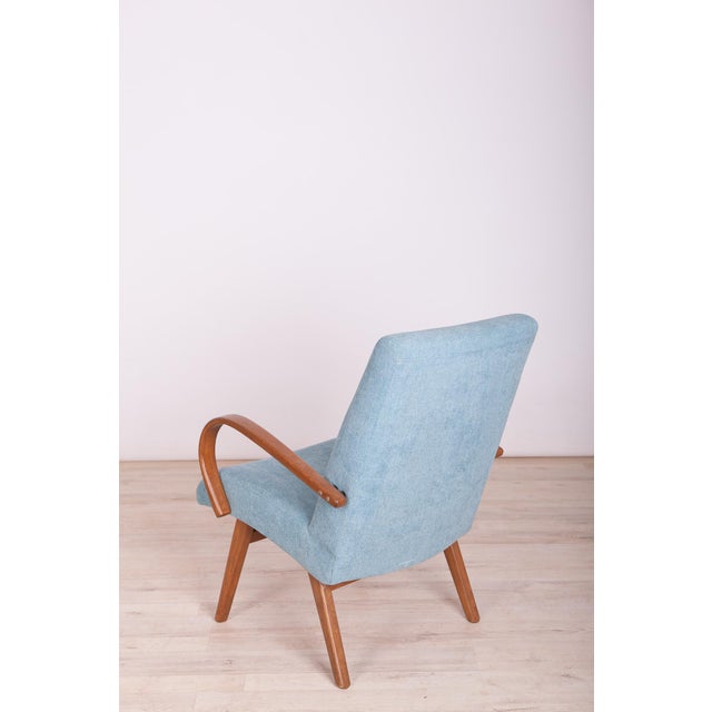 Textile Vintage Model 53 Lounge Chairs by Jaroslav Smidek for Ton, 1960s, Set of 2 For Sale - Image 7 of 16