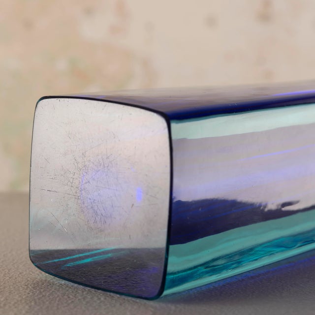 Sommerso Murano Glass Vase from Cenedese, 1960s For Sale - Image 9 of 10