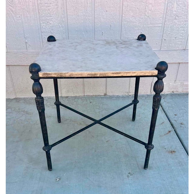 Michael Taylor Michael Taylor Designs Montecito Outdoor Side Table, Attributed For Sale - Image 4 of 5