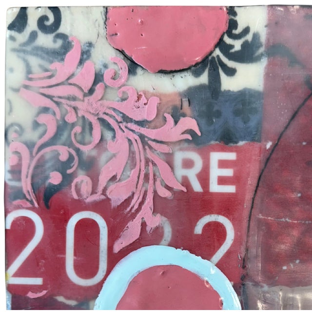 Contemporary Contemporary Abstract Encaustic "Inspired by Rome #2" by Therese Cook For Sale - Image 3 of 4