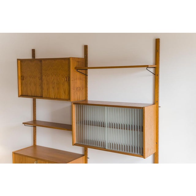Mid-Century Modern Teak Wall Unit by Kurt Østervig, 1960 For Sale - Image 14 of 18