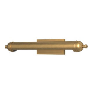 Regina Andrew Devon Steel Picture Light, Large, Natural Brass For Sale