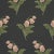 Contemporary SAMPLE - Schumacher Lily Of The Valley Wallpaper In Midnight For Sale - Image 3 of 4