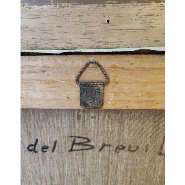 Leonardo Roda, La Conca del Breuil, Oil on Canvas, Framed For Sale - Image 11 of 12