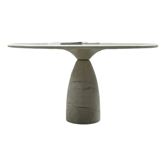 Marble Dining Table by Peter Draenert, Germany, 1970s For Sale