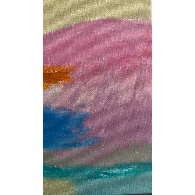 Oaxaca II Abstract Oil Landscape For Sale - Image 4 of 4