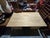 Mid 20th Century German Pine Partner's Desk With Cupboard Storage For Sale - Image 4 of 5