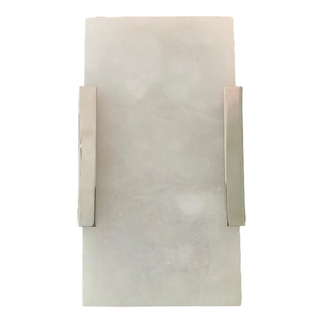 Visual Comfort Alabaster Sconce For Sale