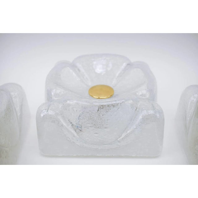 1970s German Murano Glass Ceiling Lamp by Doria Leuchten, 1970s For Sale - Image 5 of 13