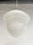 White Opal Glass Ceiling Lamp with Cable, 1960s For Sale - Image 8 of 13