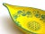 Ceramic Vintage Mid Century Italian Art Pottery Hand Painted Oval Teardrop Majolica Ceramic Serving Bowl For Sale - Image 7 of 13
