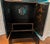 Vintage Chinese Chinoiserie Black Lacquer Armoire Cabinet For Sale - Image 9 of 14