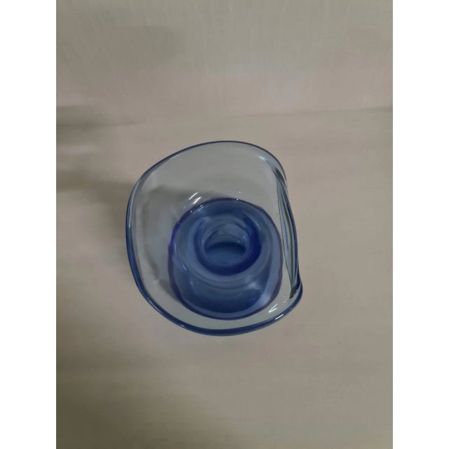1940s Blue Vase, 1930s For Sale - Image 5 of 13