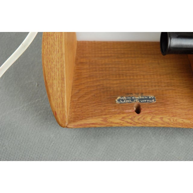 Wall Lamp by Uno & Östen Kristiansson for Luxus, Sweden. 1950s For Sale - Image 12 of 14