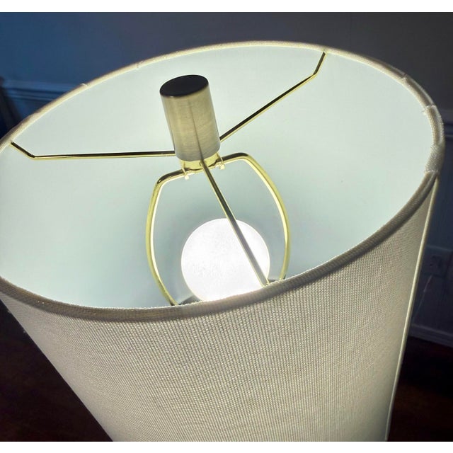 Marble Base Stick Lamp For Sale - Image 11 of 12