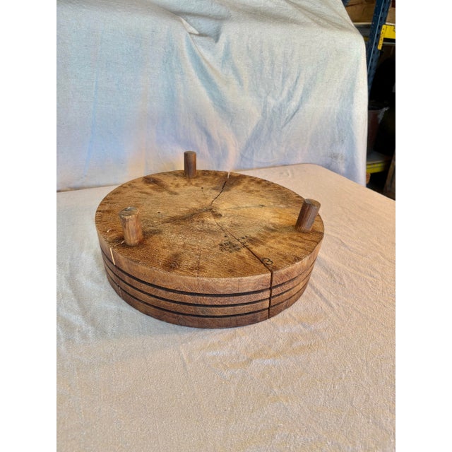 Early 20th Century Wood Tuk-Away Butcher Block For Sale - Image 11 of 12