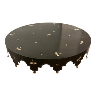 Mid 20th Century Italian Hand-Painted Tole Table Topper For Sale