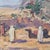 Mid 20th Century Original Orientalist Oil on Canvas "Oasis d'El Oudiane Tunis" by Francisco Guinart - 20" X 16" For Sale - Image 4 of 5