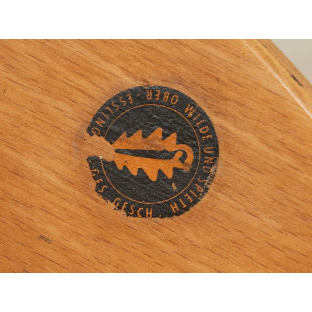 Wood SE 42 Chair by Egon Eiermann for Wilde & Spieth, 1950s For Sale - Image 7 of 8