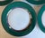 Dansk Set of 5 Vintage Dansk Quilting Emerald Braid Dinner Plates For Sale - Image 4 of 10
