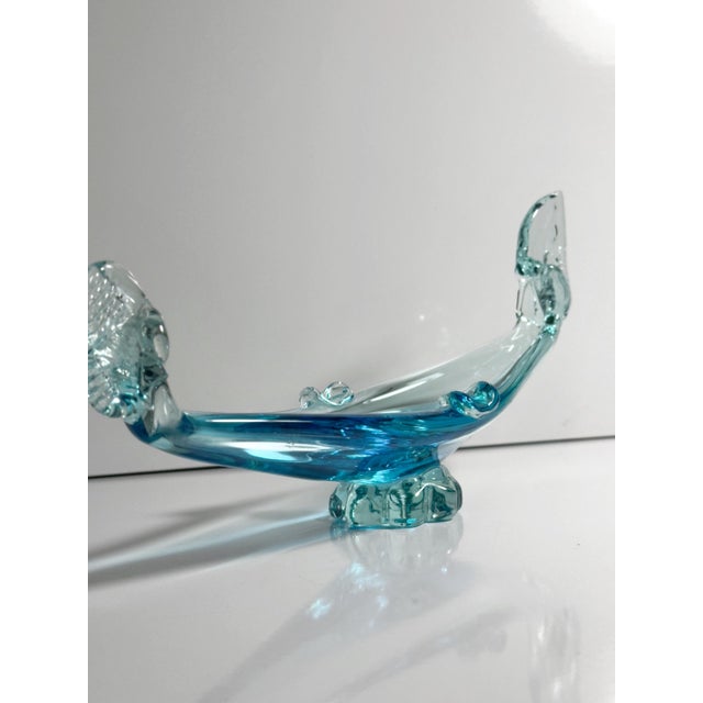 Murano Glass Ash Tray in Gondola Shape, 1980s For Sale - Image 4 of 6