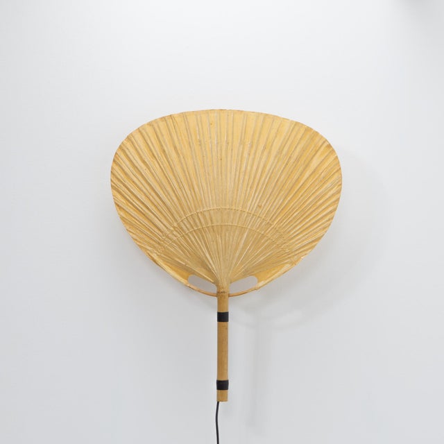 Postmodern Uchiwa Wall Lamp by Ingo Maurer for Design M, 1970s For Sale - Image 3 of 13