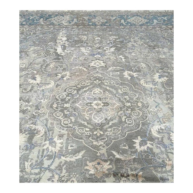 Beige 8x10 Transitional Area Rug - 500518 For Sale - Image 8 of 13