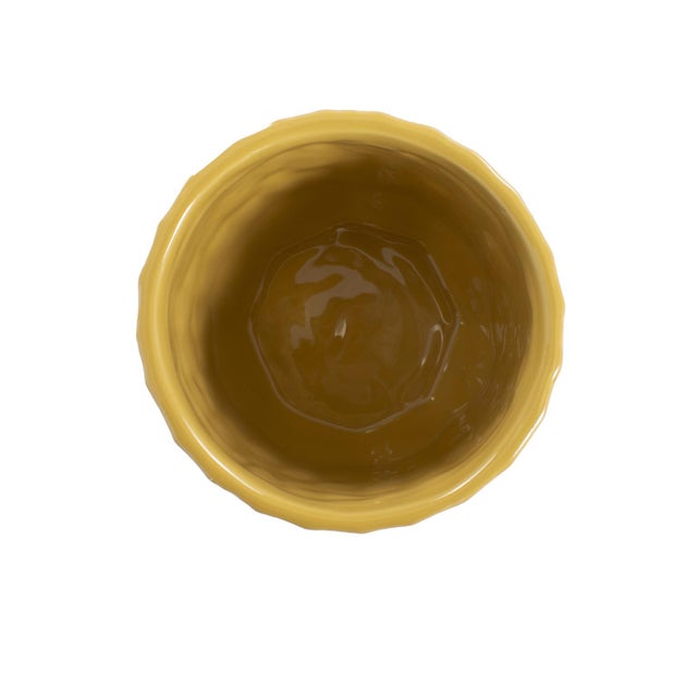 Golden Bee Ceramic Cache Pot- Short For Sale In Chicago - Image 6 of 9