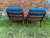 Vintage Lounge Chairs in Teak by Ole Wanscher for Cado, 1950s, Set of 2 For Sale - Image 3 of 9