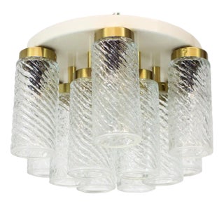 Ceiling Light attributed to Napako, Czechoslovakia, 1970s For Sale