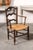 Wood Pair of 19th C. Rush Seat Armchairs From France For Sale - Image 7 of 13
