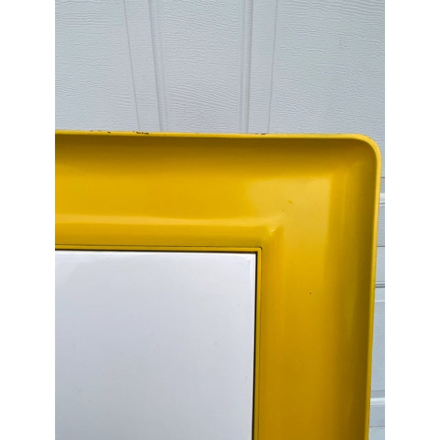 Mid 20th Century Georges Briard Yellow Lacquer Cheese and Cracker Tray For Sale In Milwaukee - Image 6 of 8