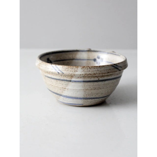 Vintage Studio Pottery Bowl For Sale - Image 6 of 11
