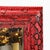 Mid-Century Molding Mirror in Red & Black Python Leather by Karl Springer For Sale - Image 15 of 16