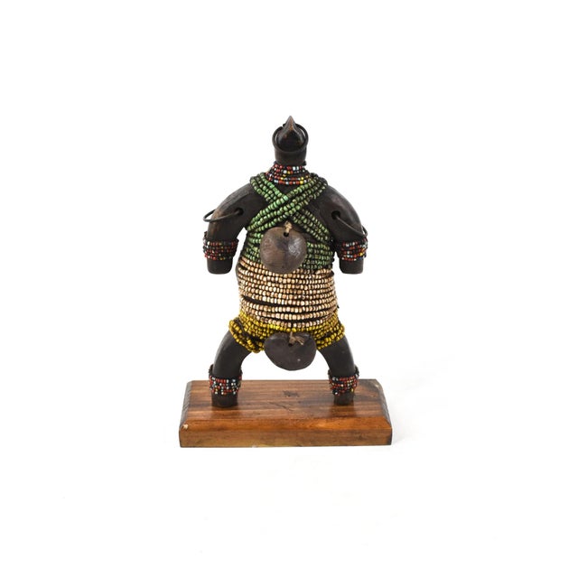 African Early 20th Century Namchi Namji Beaded Fertility Doll Cameroon For Sale - Image 3 of 7
