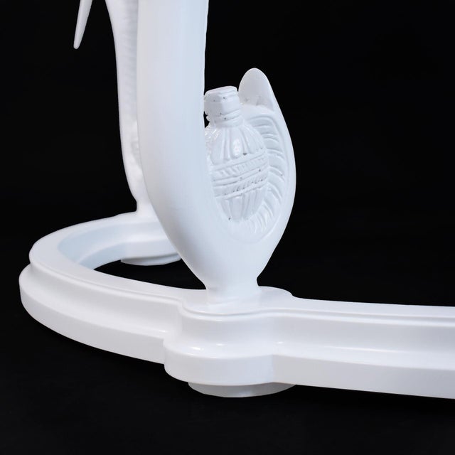 Mid 20th Century Kidney-Shaped Elephant Desk by Gampel Stoll For Sale - Image 5 of 7