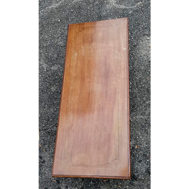 Low Rectangular Inlaid Coffee Table, 1950 For Sale - Image 17 of 18