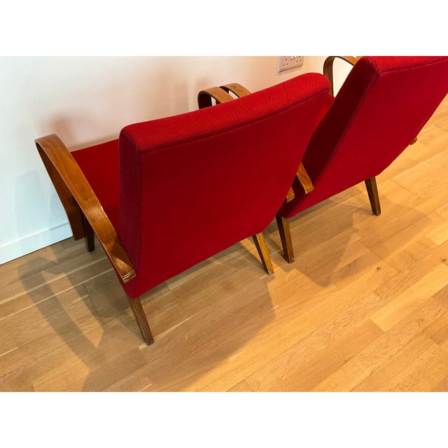 Vintage Lounge Chairs by Frantisek Jirak for Tatra, 1960s, Set of 2 For Sale - Image 14 of 18