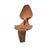 African Early 20th Century Oromo Ethiopian Wood Spoon For Sale - Image 3 of 7