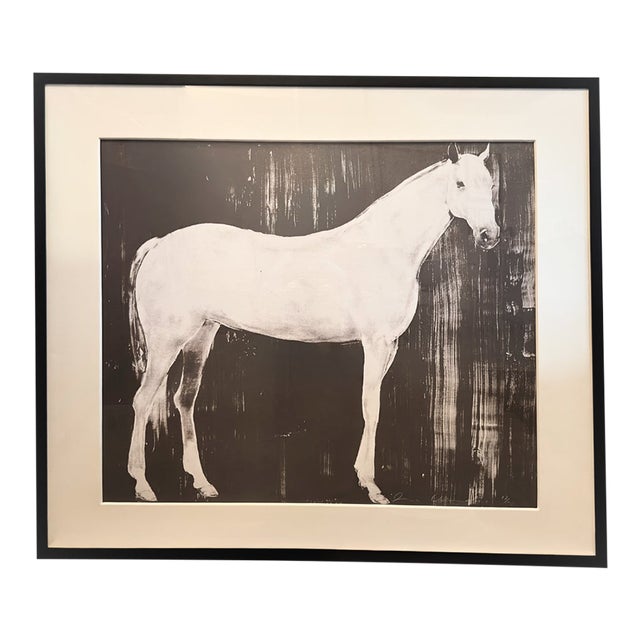 Joe Andoe, Horse I, 1994 — Plate-Signed Lithograph, Edition 17/50, Large Scale For Sale