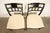 Late 20th Century Baker Furniture Historic Charleston Regency Ebonized and Gold Gilt Side Chairs or Dining Chairs, Pair For Sale - Image 5 of 16