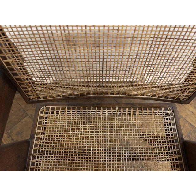 Wood Office Chair by Pierre Jeanneret, 1955 For Sale - Image 7 of 13