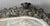 Important, richly sculpted silver-plated tray rich high-relief decoration on the rim and handles decorated with vine...