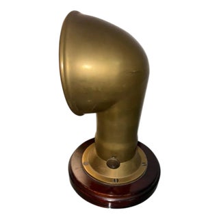 Naval Brass Lamp, 1930 For Sale