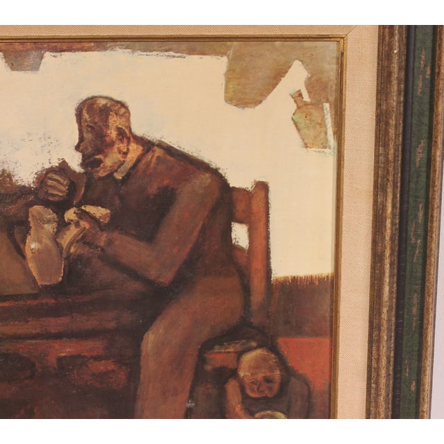 1970s After Constant Permeke, Figures, 1970s, Oil on Canvas, Framed For Sale - Image 5 of 11