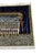 Blue Handmade Silk Egyption Tapestry Area Rug For Sale - Image 8 of 12