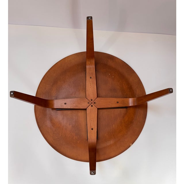 Wood Original 1950s Charles and Ray Eames CTW Molded Plywood Coffee Table For Sale - Image 7 of 18