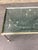 Mid-Century Modern Vintage Maison Jansen Style Steel and Brass Glass Top Coffee Table For Sale - Image 3 of 9