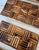 Wood Vintage Bamboo Parquet Boxes With Bamboo Root Pulls, Graduated - Set of 4 For Sale - Image 7 of 13