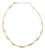 14k Two-Tone Gold Estate Splendori Mesh Necklace For Sale